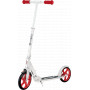 A5 Lux Scooter - Silver/ Red