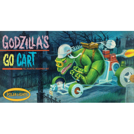 Polar Lights Godzilla's Go Cart