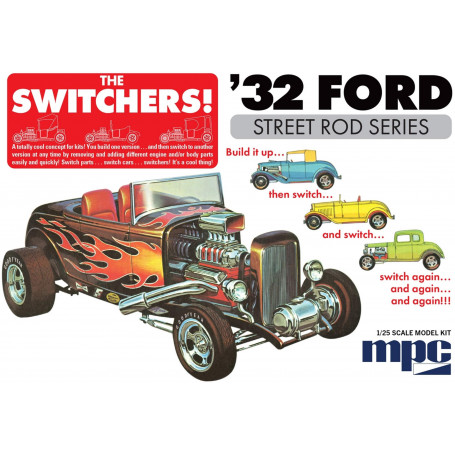 AMT -  1:25 1932 Ford Switchers Roadster/Coupe