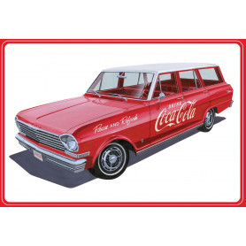 AMT 1:25 1963 Chevy II Nova Wagon with C