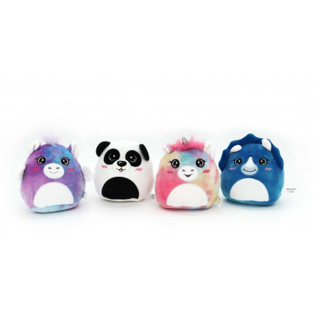 PLUSH - 14CM BALL SHAPED MAGICAL ANIMALS  ASSTD