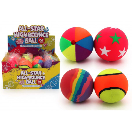 SOLID RUBBER BALLS - ASSORTED STYLES