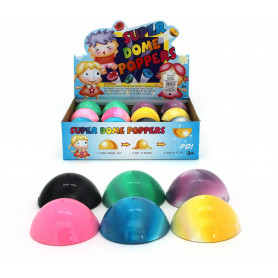 POP BALLS - 55mm SWIRLY COLOURS - Made in Taiwan