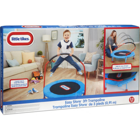 Little Tikes Easy Store 3 Ft Folding Trampoline Afterpay