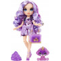 Rainbow World Fashion Doll- Violet (purple)