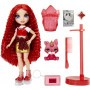 Rainbow World Fashion Doll- Ruby (red)