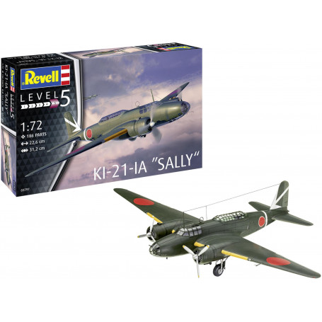 KI-21-IA Sally 1/72 Scale