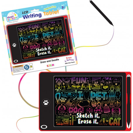 8.5" Interactive LCD Writing Tablet - Red Pet