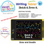 8.5" Interactive LCD Writing Tablet - Yellow Doodle