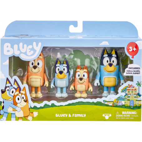 BLUEY S9 FIGURE 4PK ASSTD