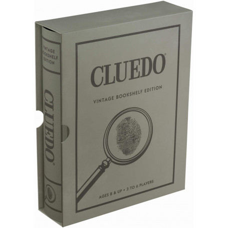 Cluedo Linen Bookshelf Edition UK