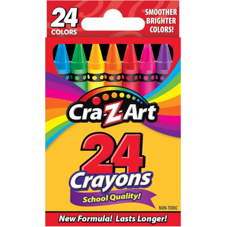 Cra-z-art 24 pce Crayons