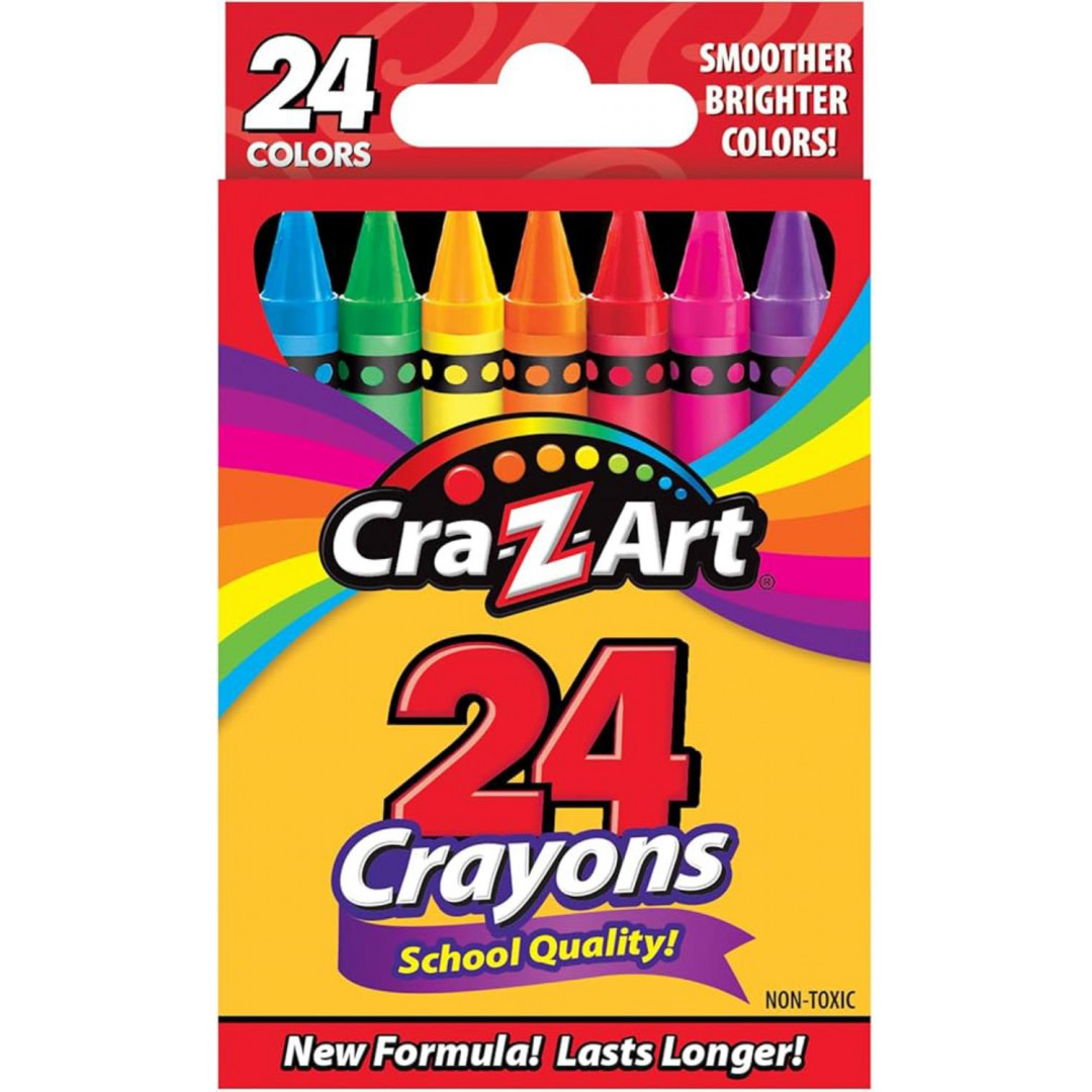 Cra-Z-Art 24 Pce Crayons - Afterpay Available!