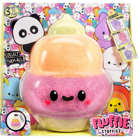 Fluffie Stuffiez Series 1 Large Plush - Ice Cream (SOLID)