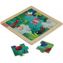 Fisher Price Wood Jigsaw Puzzle AST