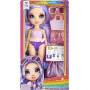 Rainbow High Swim & Style Fashion Doll- Violet (Purple)