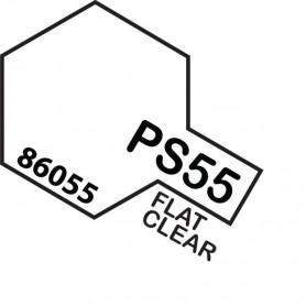 TAMIYA PS-55 FLAT CLEAR