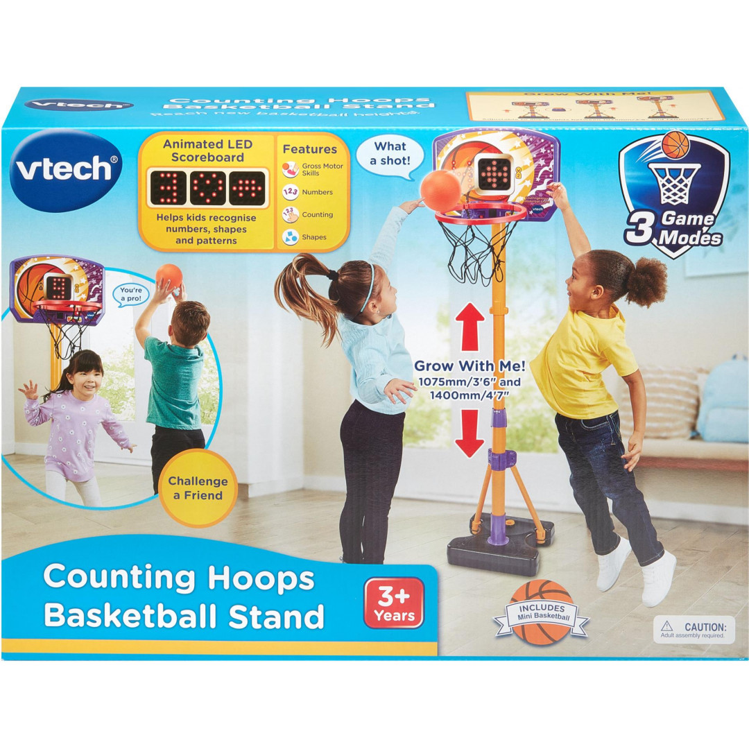 VTech Counting Hoops Basketball Stand - Afterpay Available!