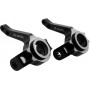 AX30496 - Alu Knuckle; Black; 2pcs