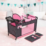 Multi Bed Doll Cot & Integrated High Chair NEW