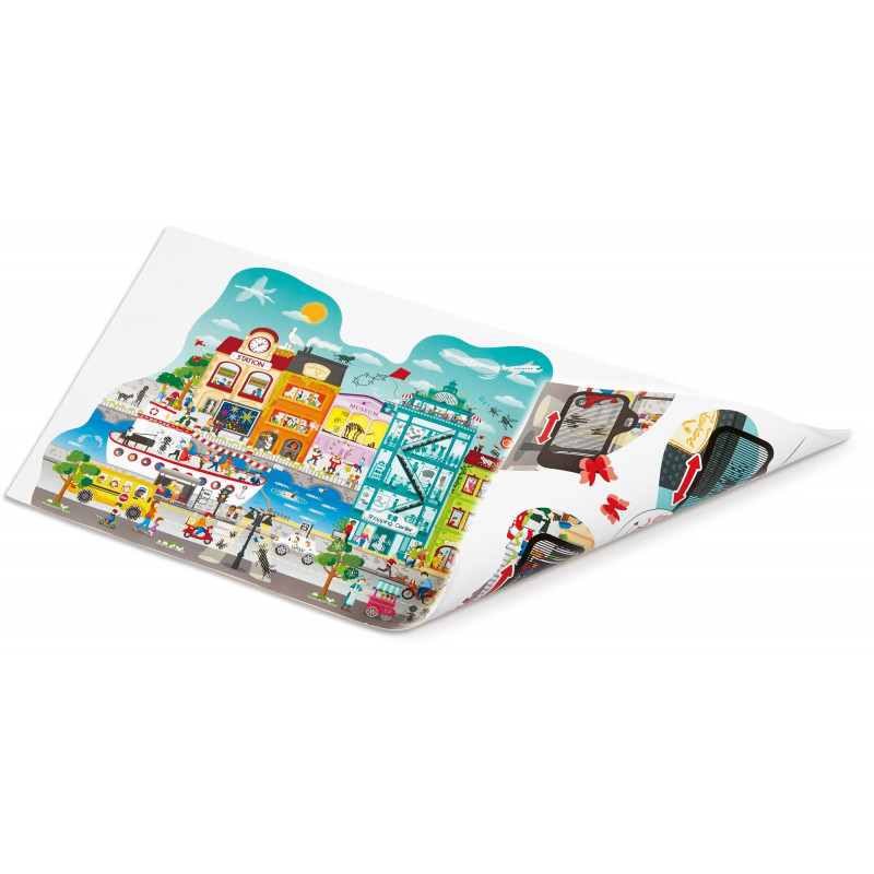 Hape - Animated City Puzzle - Afterpay Available!