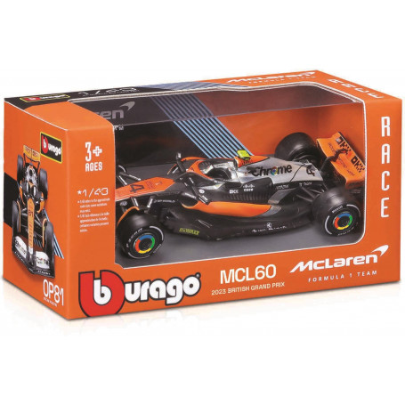 1:43 2023 F-1 McLaren MCL60 #4 Norris WB