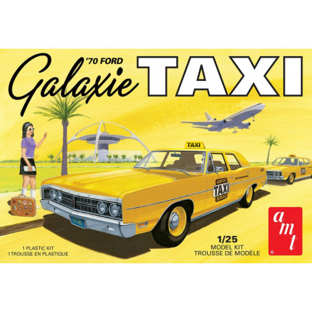 AMT 1:25 1970 Ford Galaxie Taxi