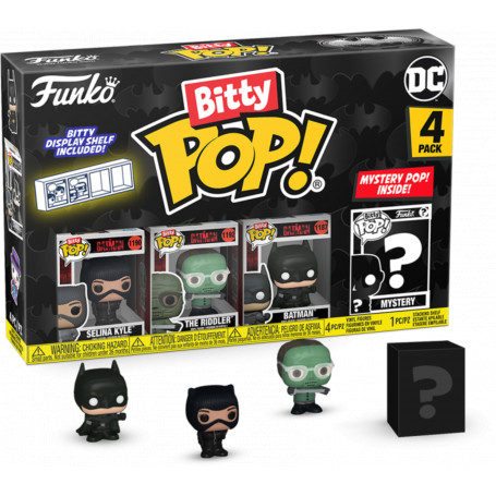 Batman: 85th Anniv. - Catwoman Bitty Pop! 4PK