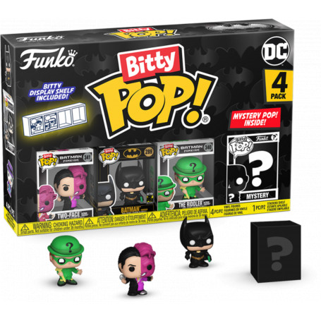 Batman: 85th Anniv. - Two Face Bitty Pop! 4PK