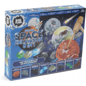 8 IN 1 EXPLORE SPACE EXCAVATION KIT