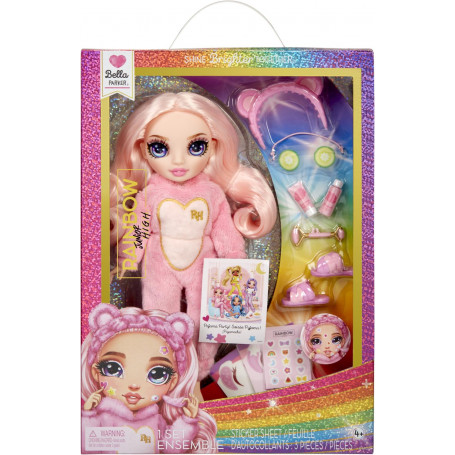 Junior High PJ Party Fashion Doll-  Bella (Pink)