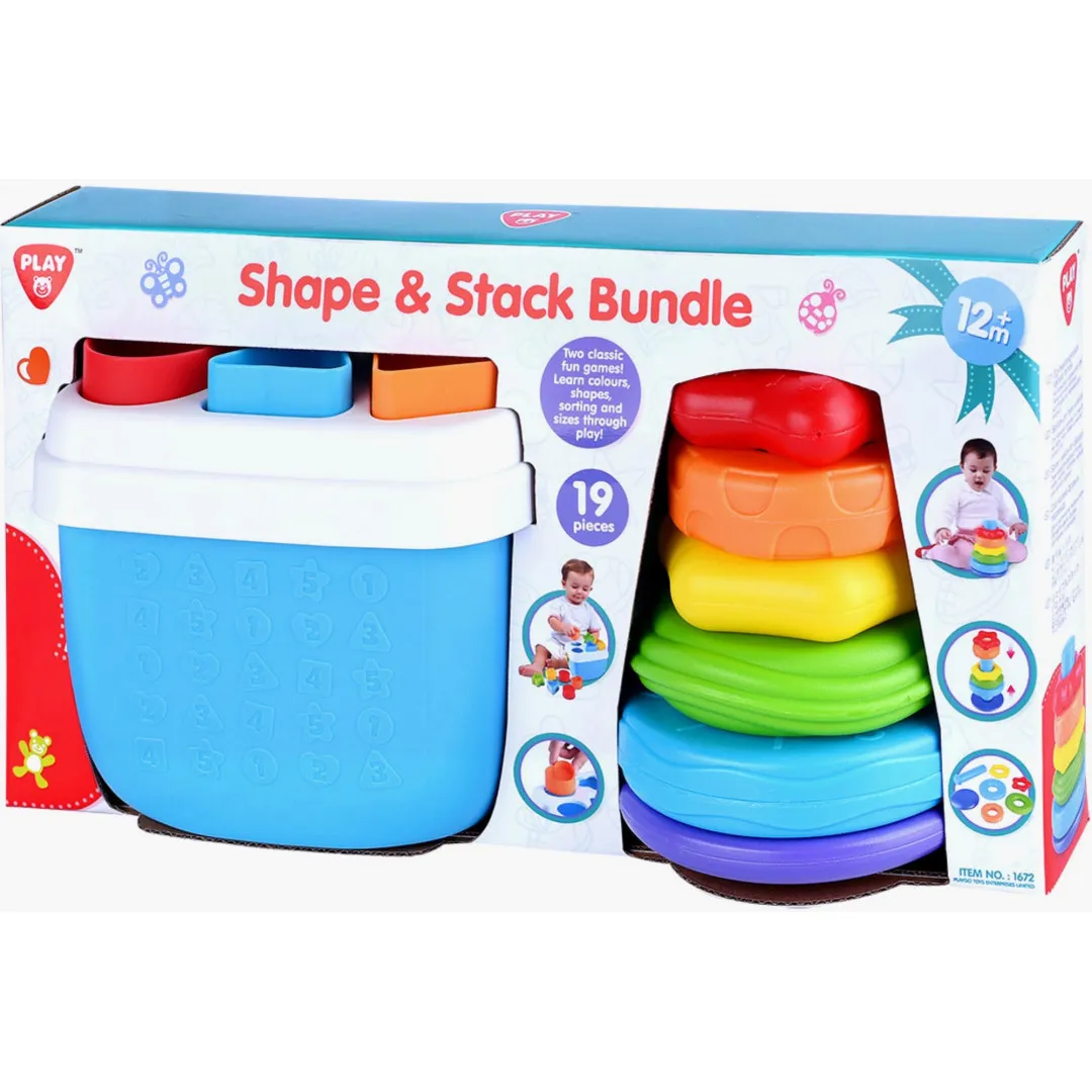 Shape & Stack Bundle - 19 Pcs - Afterpay Available!
