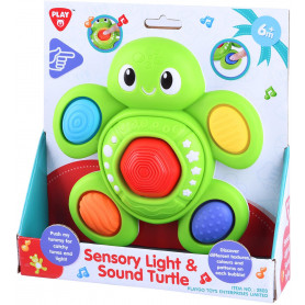 SENSORY LIGHT & SOUND TURTLE B/O