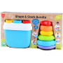 BIO-BASED PLASTIC - SHAPE & STACK BUNDLE - 19 PCS