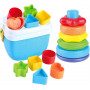 BIO-BASED PLASTIC - SHAPE & STACK BUNDLE - 19 PCS