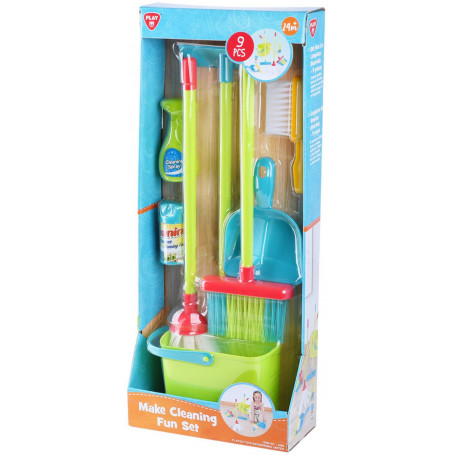 MAKE CLEANING FUN SET - 9 PCS