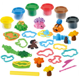 ANIMAL ISLAND PLAY SET (6 x 2 OZ DOUGH INCLUDED)