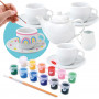 PAINT YOUR OWN - FANCY TEA SET - CERAMIC - 24 PCS