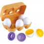 RAINBOW SHAPE SORTER EGGS