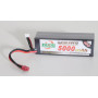 11.1v 5000mah 45c Hard case Lipo w/Deans