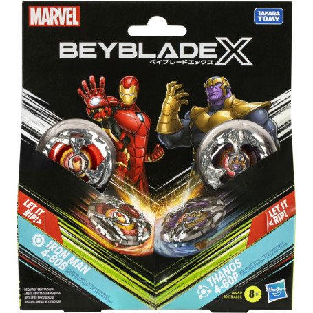 BEYBLADE X THANOS IRON MAN