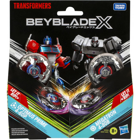 BEYBLADE X TRANSFORMERS OP MEGATRON