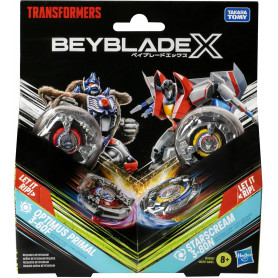 BEYBLADE X TRANSFORMERS OP STARSCREAM