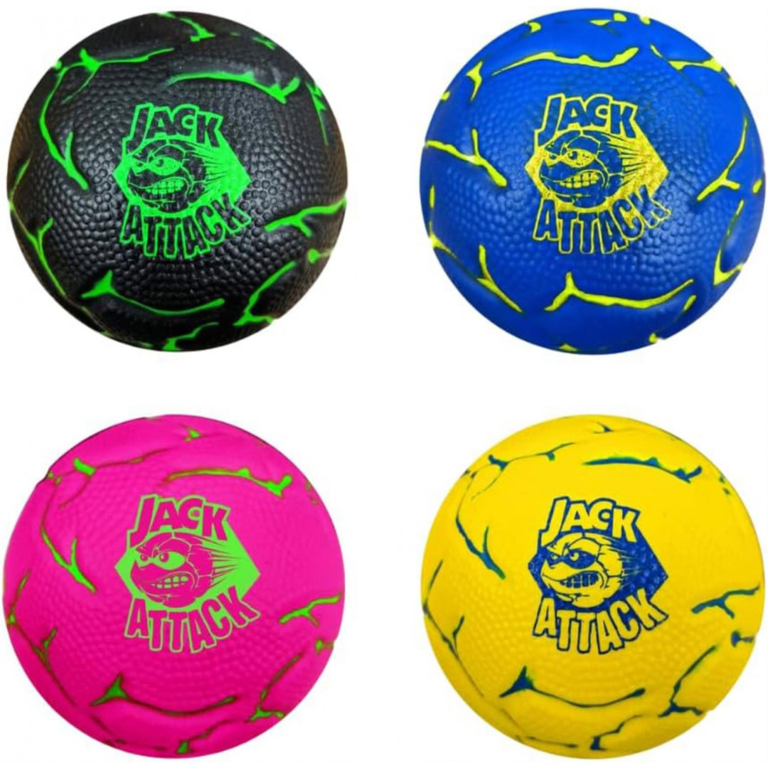 [G-RAPシールド] JACK BALL - Young Trends... JACK ATTACK STREETBALL Reaction 9 High Bounce Rubber & Agility