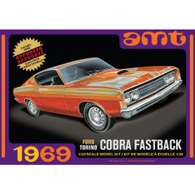 AMT 1:25 1969 Ford Torino Cobra Fastback