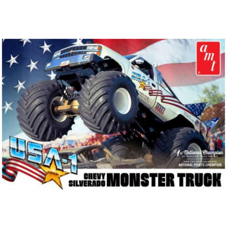 AMT 1:25 USA-1 Chevy Silvarado Monster T