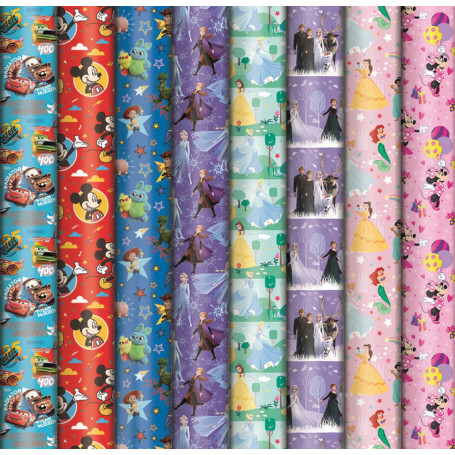 FSC MIX WRAP ROLL 2MX700MM DISNEY