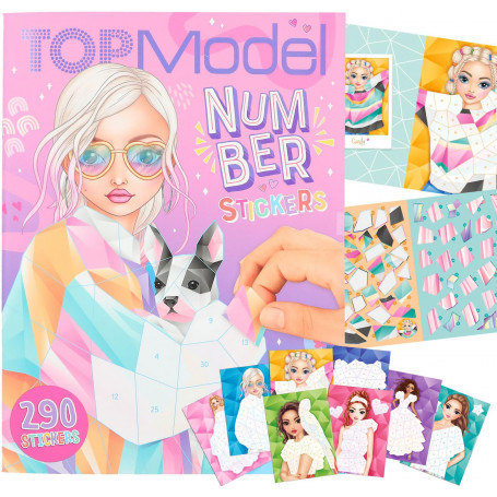 TOPMODEL BK STCKR NUMBR FANTASY