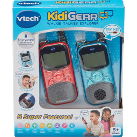 VTECH KidiGear Walkie Talkies Explorer (Blue/Red)