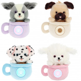 CAFE CUTE PUPPACHINO 15cm Asst